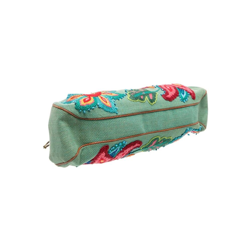 GUCCI Tom Ford 2004 Archival Limited Edition Vintage Embroidered Bamboo Bag - Picture 10 of 11